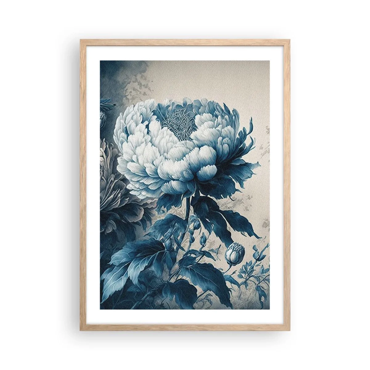 Affiche dans un chêne clair - Poster - Paire assortie - 50x70 cm