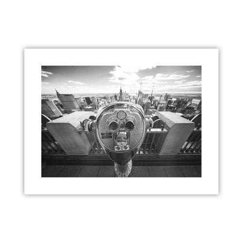 Affiche - Poster - Ville sur les villes - 40x30 cm