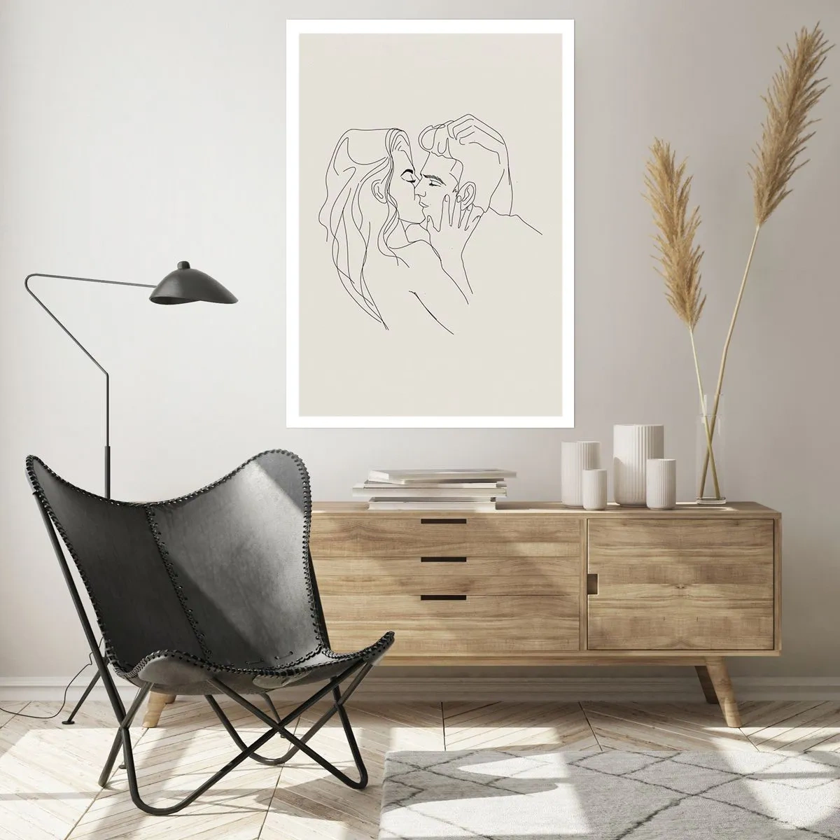 Affiche - Poster - Enlacé de sentiment - 70x100 cm