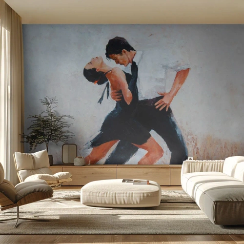 Papier Peint Photo Standard Eco - Tango de mes rêves et pensées - Abstraction, Danse, Tango - 200x140 cm