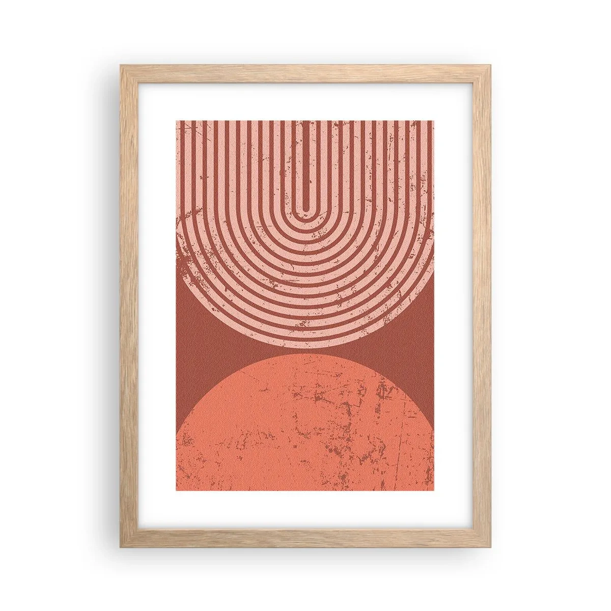 Affiche dans un chêne clair - Poster - Une relation proche - 30x40 cm