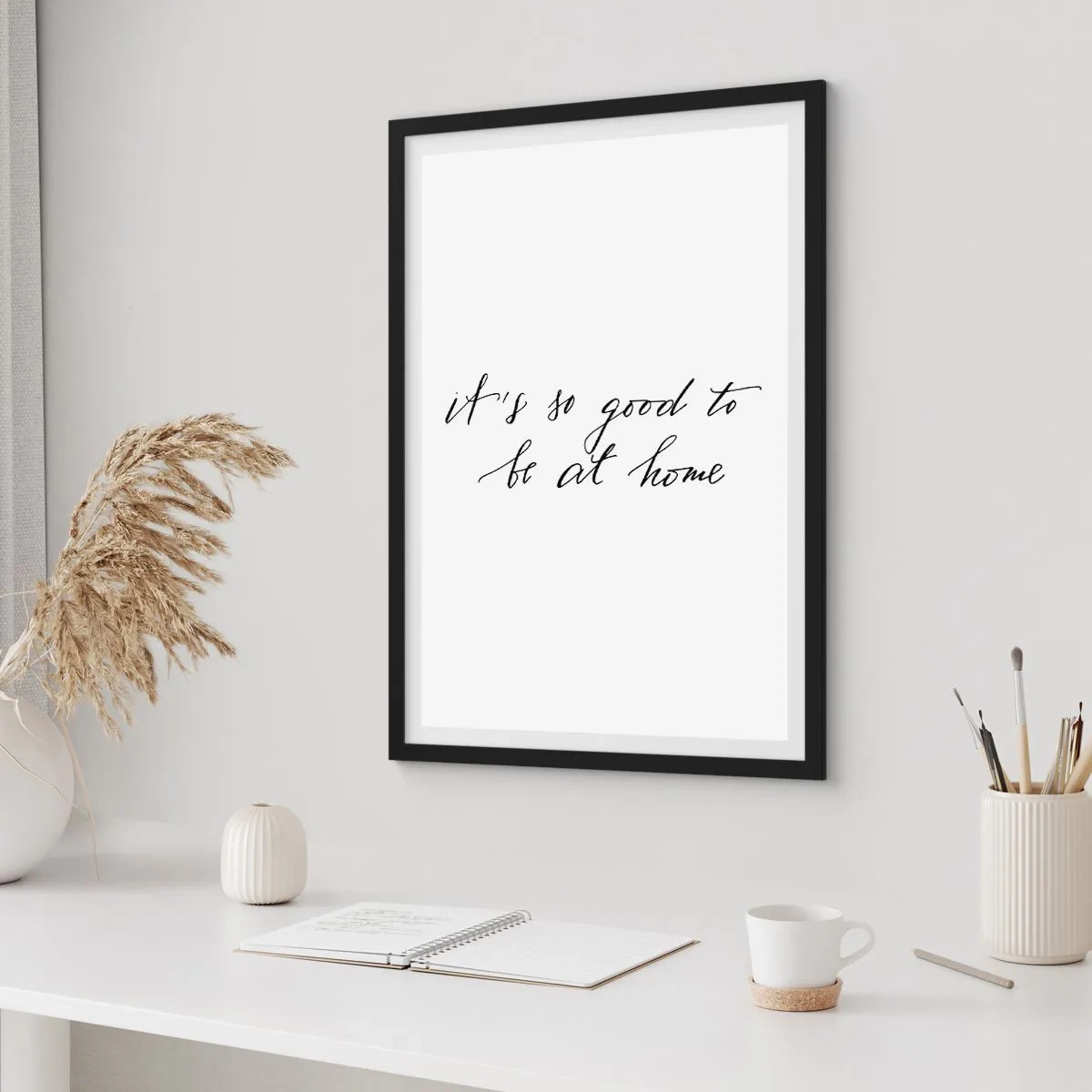 Affiche dans un cadre noir - Poster - Toute la vérite - 40x50 cm