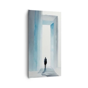 Impression sur toile - Image sur toile - Vivez sans limites - 65x120 cm