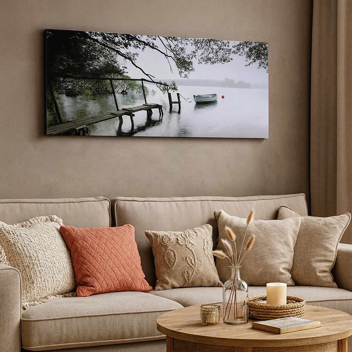 Impression sur toile - Image sur toile - Tu te reposes déjà - 30x30 cm