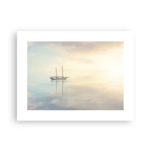 Affiche - Poster - Dans une mer de silence - 40x30 cm