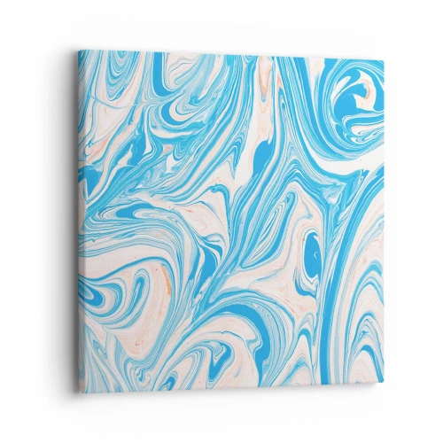 Impression sur toile - Image sur toile - Bassin turquoise - 30x30 cm