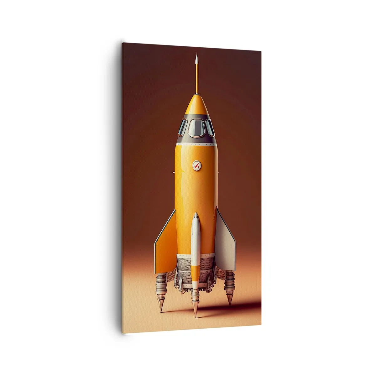 Impression sur toile - Image sur toile - Ça commence par un rêve - 65x120 cm