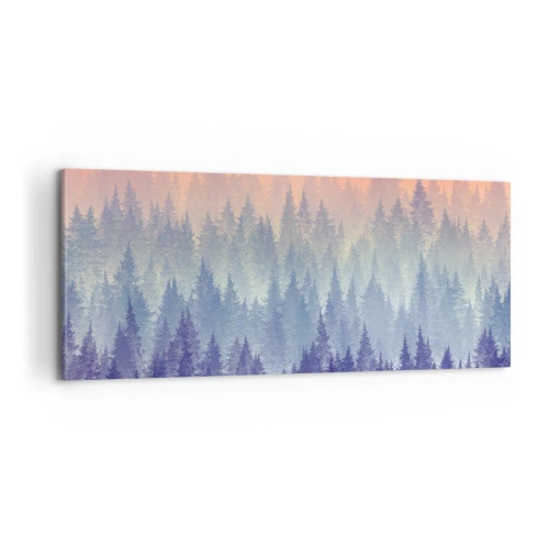 Impression sur toile - Image sur toile - Haut, plus haut, vers le ciel - 100x40 cm