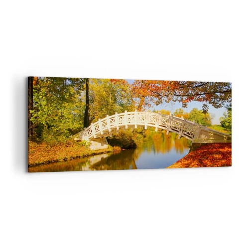 Impression sur toile - Image sur toile - Sur le pont blanc des soupirs - 100x40 cm