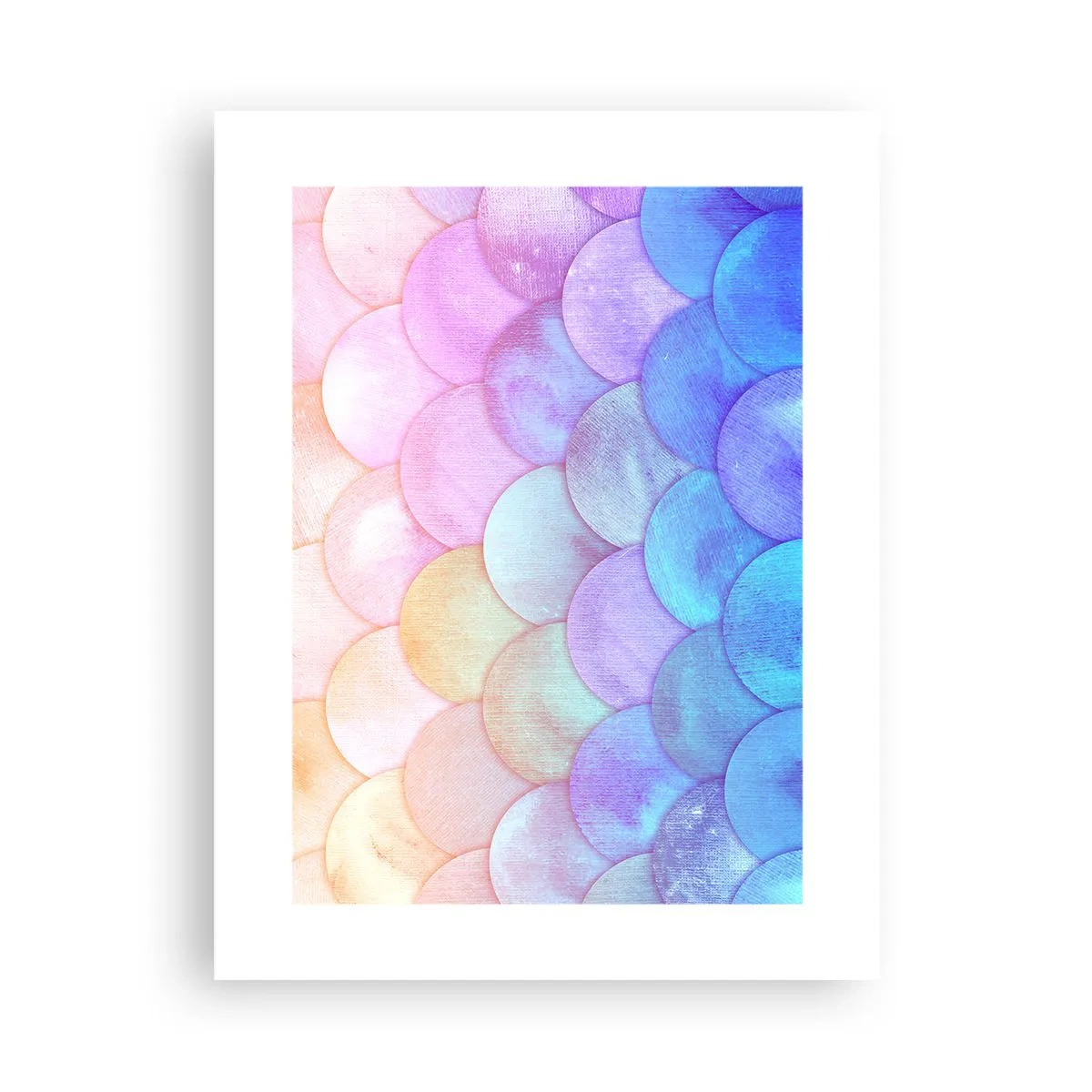 Affiche - Poster - Écailles de perles - 30x40 cm