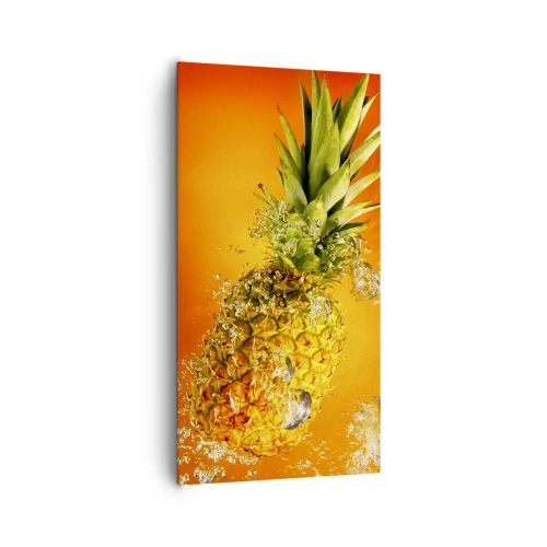 Impression sur toile - Image sur toile - Fraîcheur juteuse tropicale - 65x120 cm