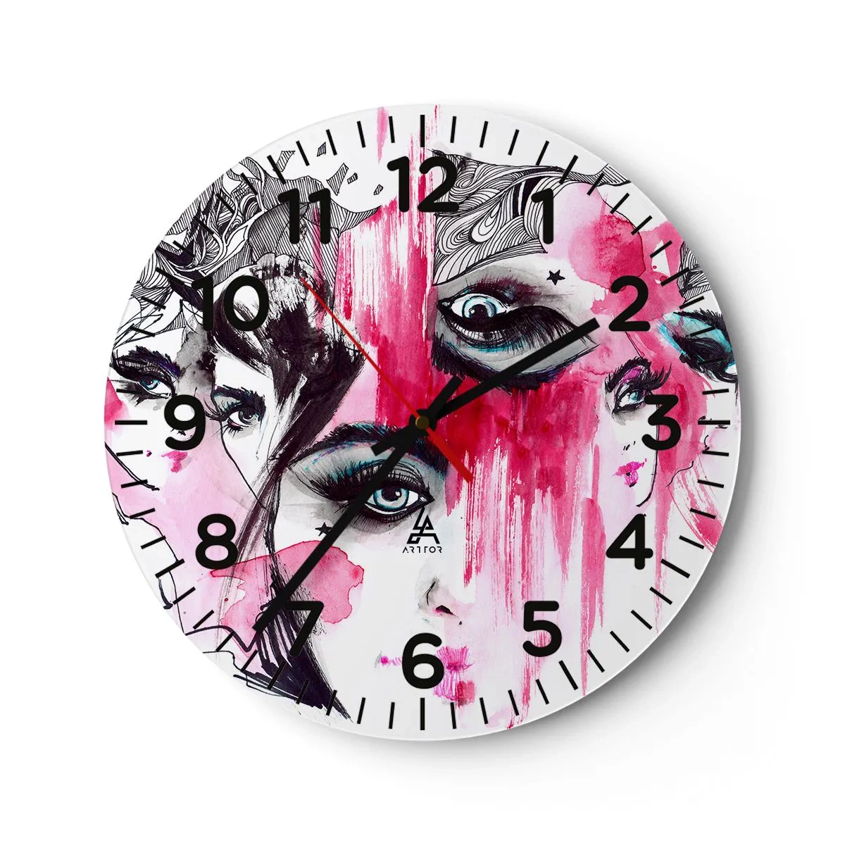 Horloge murale - Pendule murale - , - 30x30 cm