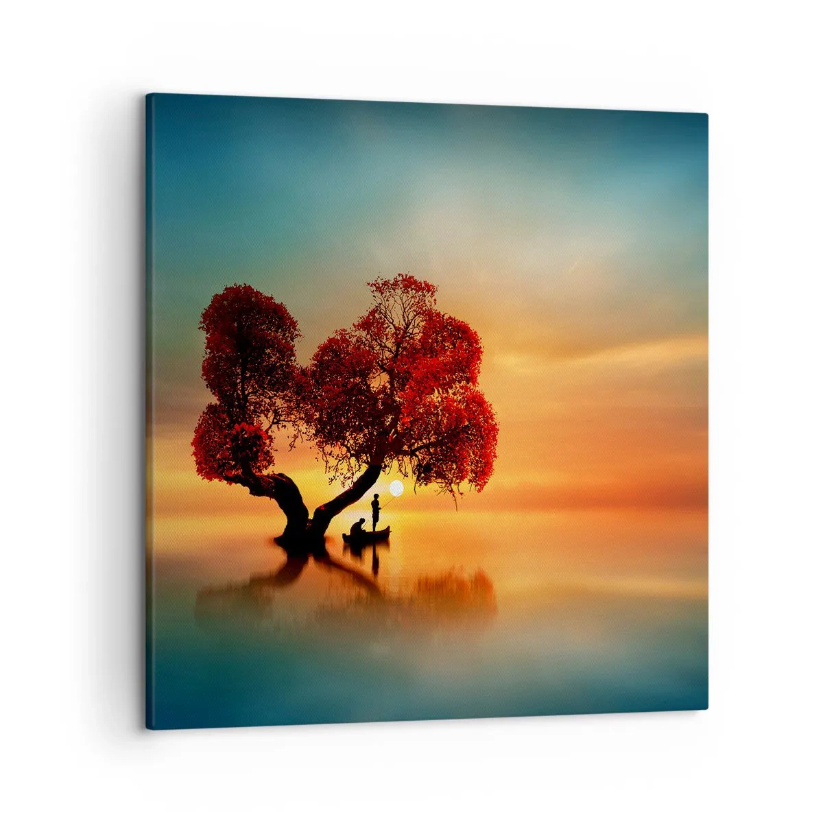 Impression sur toile - Image sur toile - Plénitude et éloignement sans monde - 50x50 cm