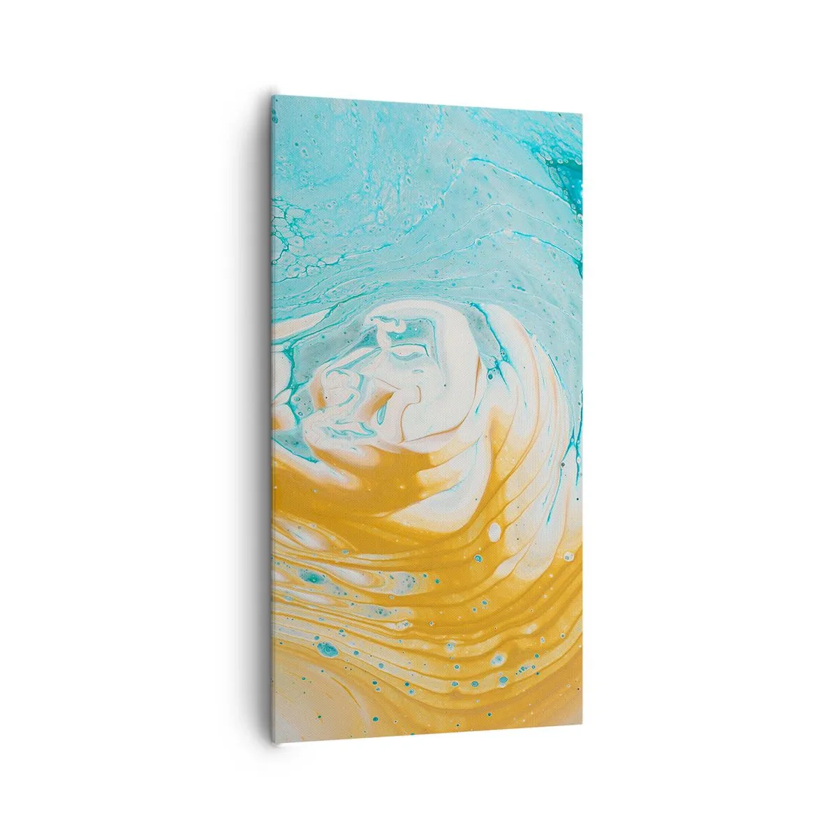 Impression sur toile - Image sur toile - Tourbillon pastel - 65x120 cm