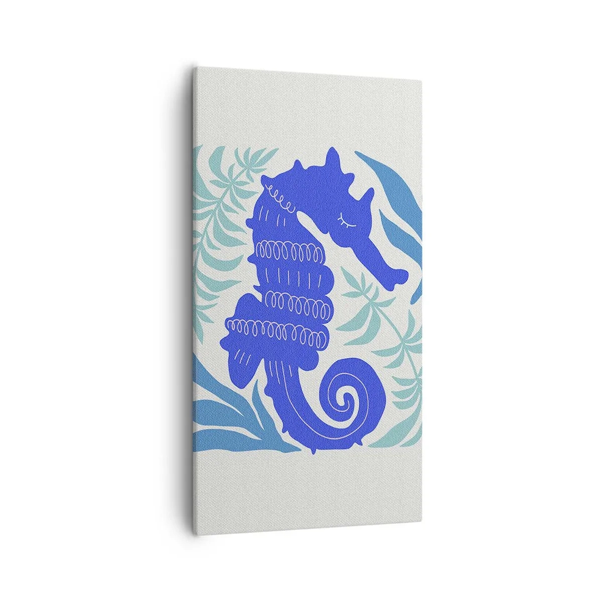 Impression sur toile - Image sur toile - Dans une prairie sous-marine - 55x100 cm