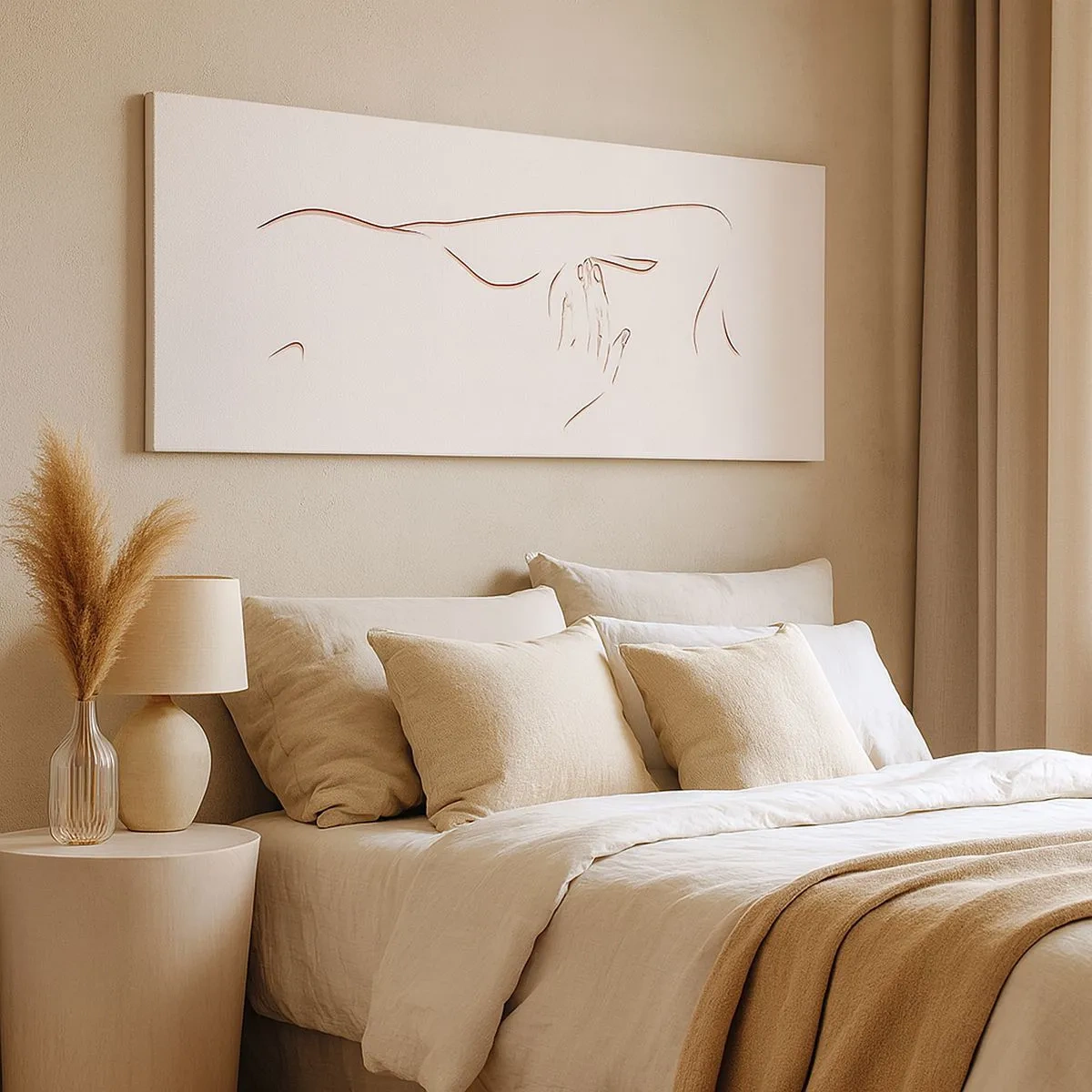 Impression sur toile - Image sur toile - La forme du désir - 100x40 cm