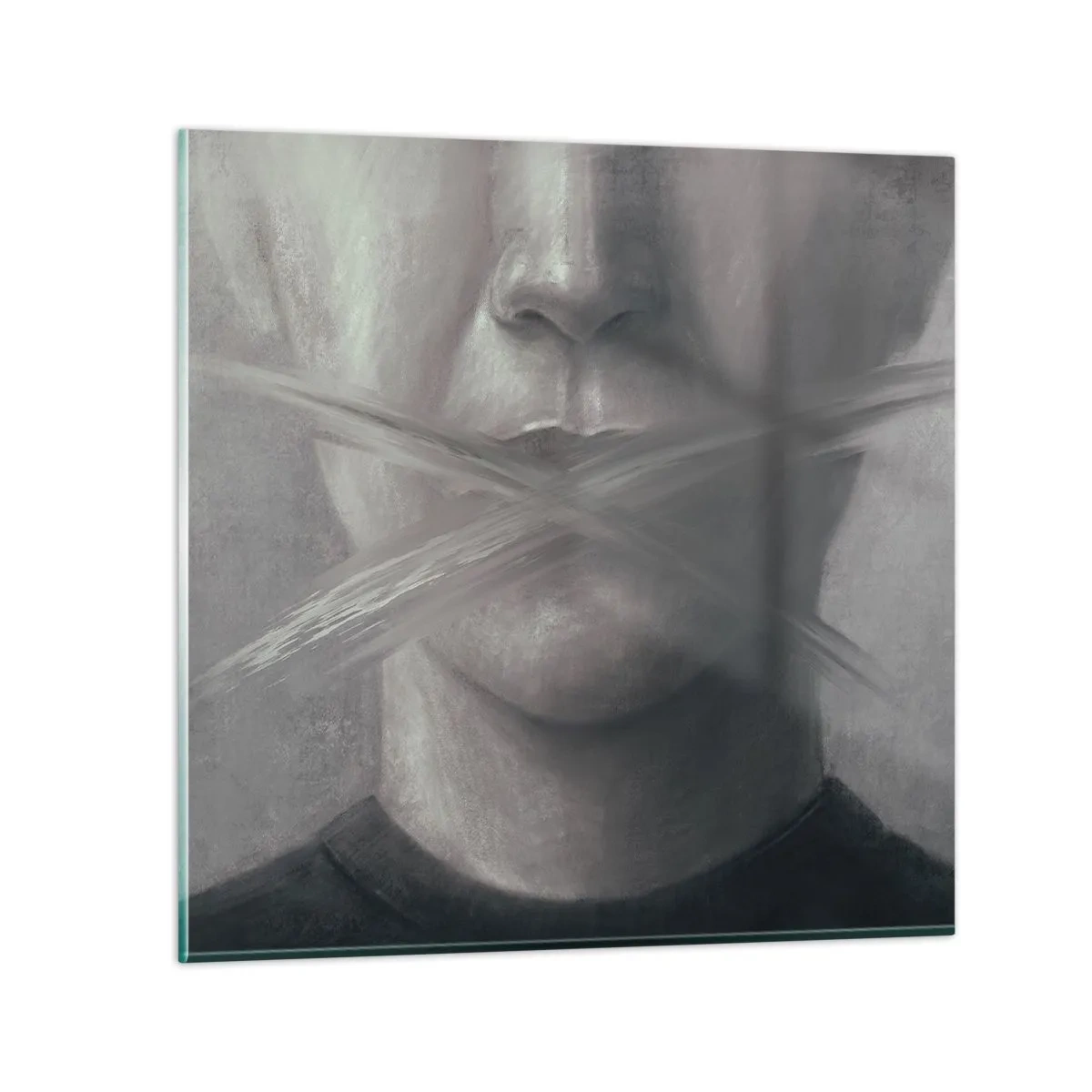 Impression sur verre - Image sur verre - Sans mot - 40x40 cm