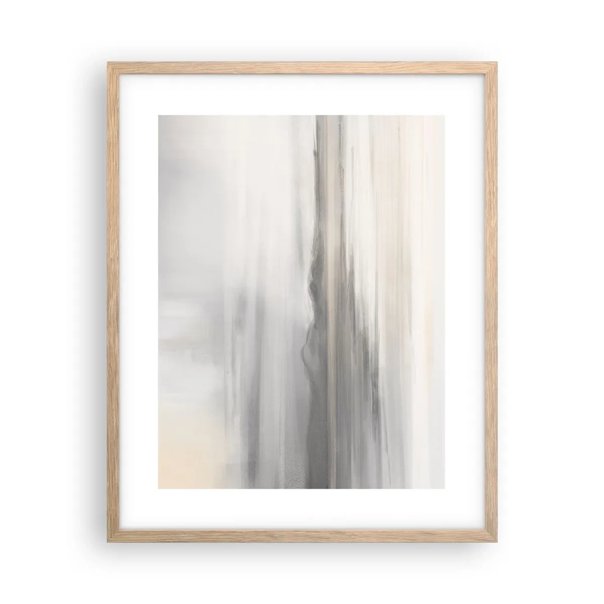 Affiche dans un chêne clair - Poster - Distance réfléchie - 40x50 cm