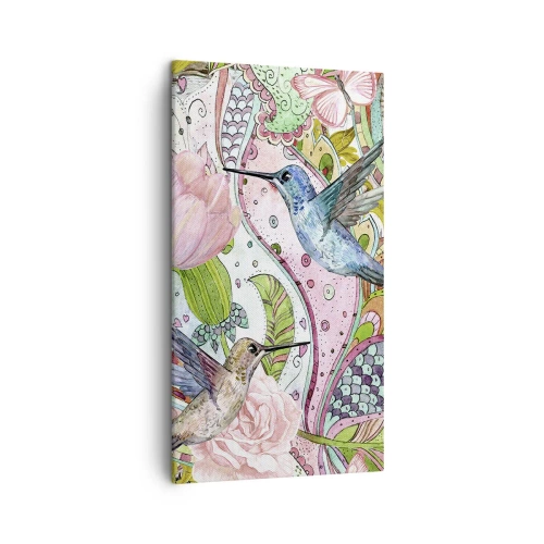 Impression sur toile - Image sur toile - Empêtré dans les vignes - 45x80 cm