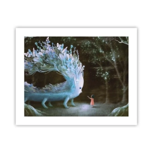 Affiche - Poster - Une rencontre fantastique - 50x40 cm