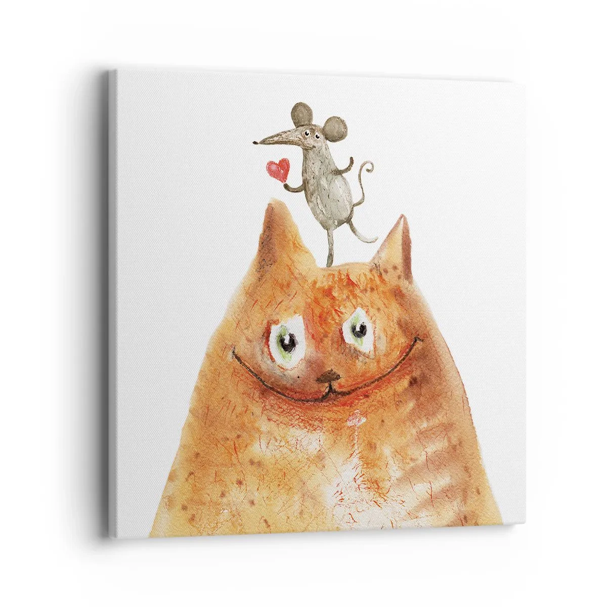 Impression sur toile - Image sur toile - Amour paradoxal - 40x40 cm