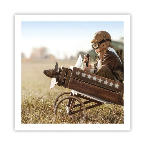 Affiche - Poster - Départ vers un rêve - 60x60 cm