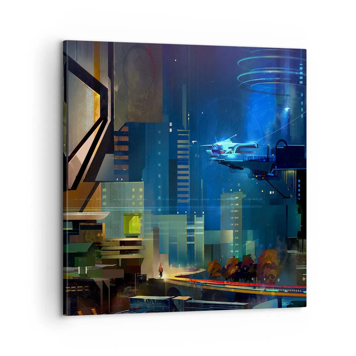 Impression sur toile - Image sur toile - Dans le futur proche - 60x60 cm