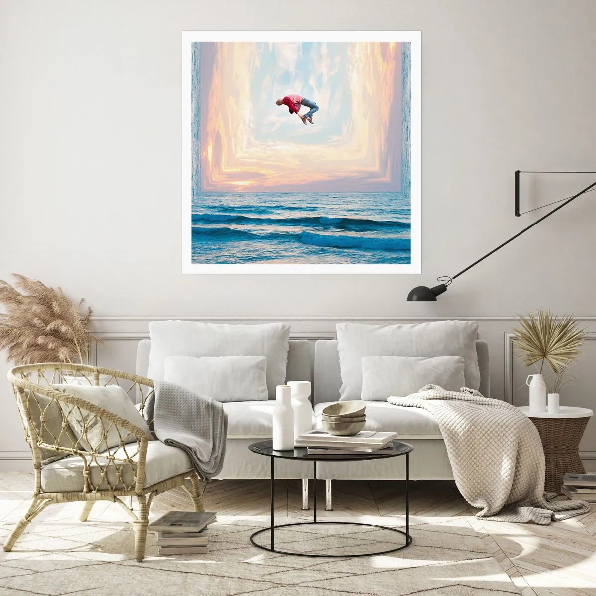 Affiche - Poster - Vers une autre dimension - 30x30 cm