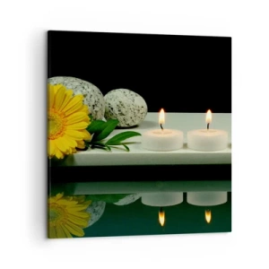 Impression sur toile - Image sur toile - Apaisement des sens - 50x50 cm