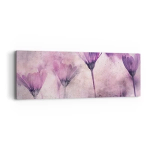Impression sur toile - Image sur toile - Rêve de fleurs - 90x30 cm