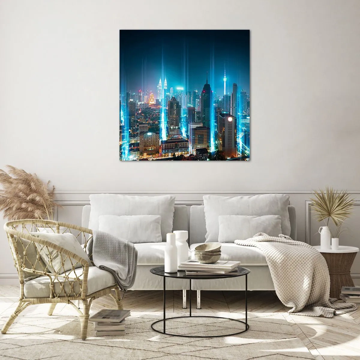 Impression sur verre - Image sur verre - À Berlin au paradis - 70x70 cm