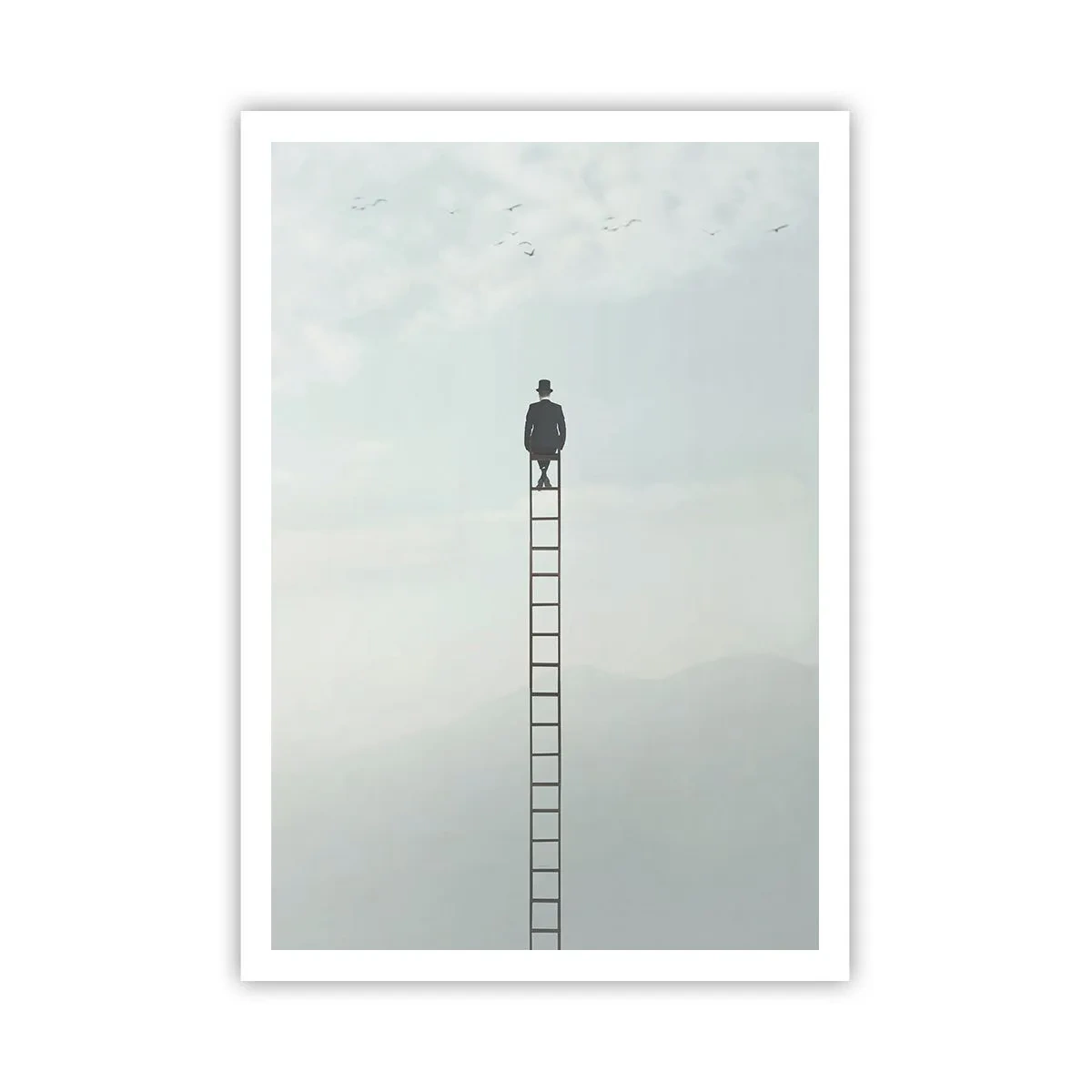 Affiche - Poster - Se soulever au-dessus - 70x100 cm