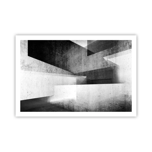 Affiche - Poster - Structure de l'espace - 91x61 cm