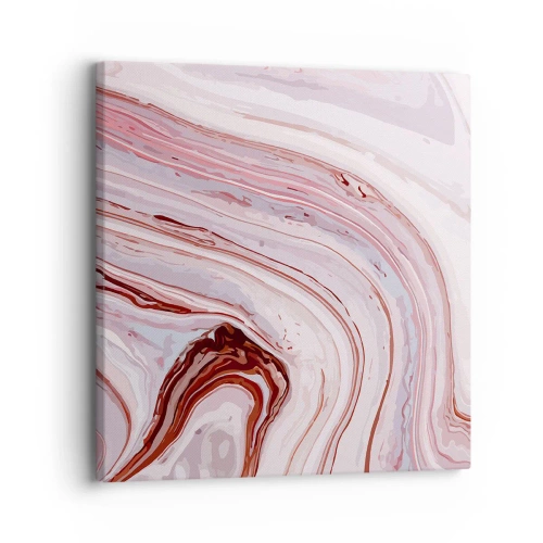 Impression sur toile - Image sur toile - Tout droit, puis tout en bas - 30x30 cm