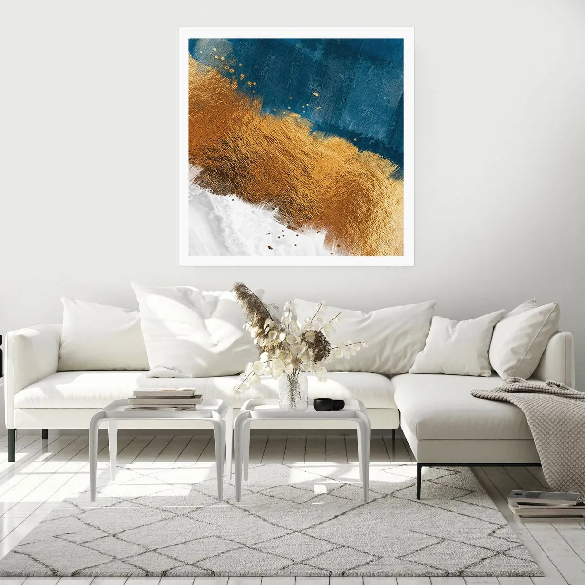 Affiche - Poster - Les couleurs de l’été - 40x40 cm