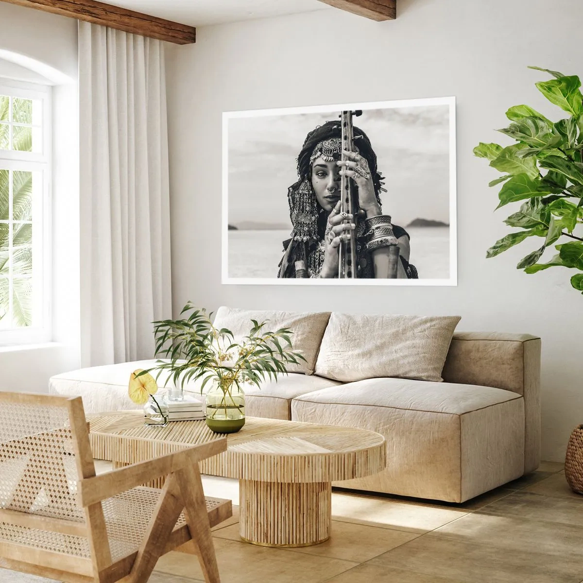 Affiche - Poster - Musique de l'Orient elle-même - 91x61 cm