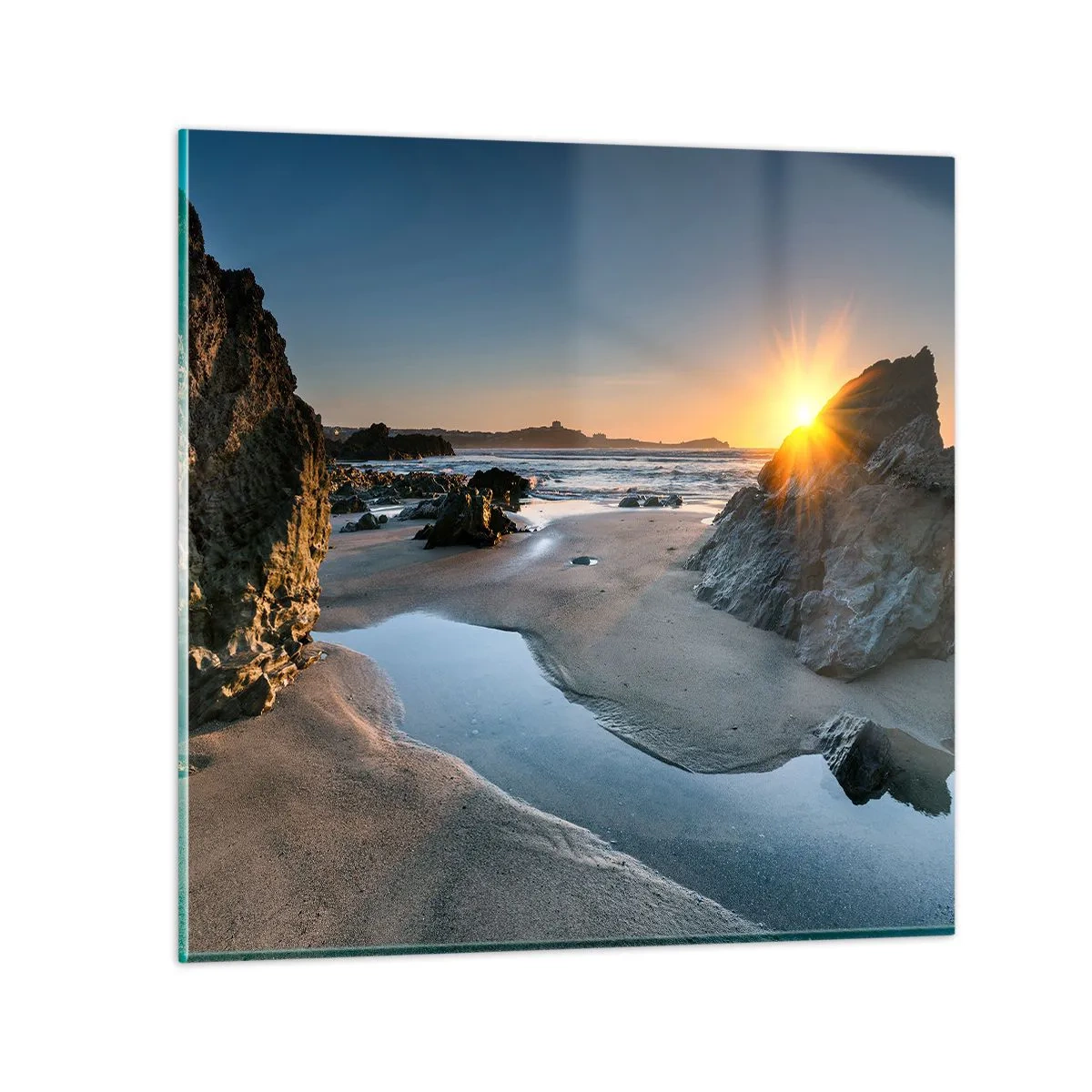 Impression sur verre - Image sur verre - Intouché par la main de l'homme - 30x30 cm