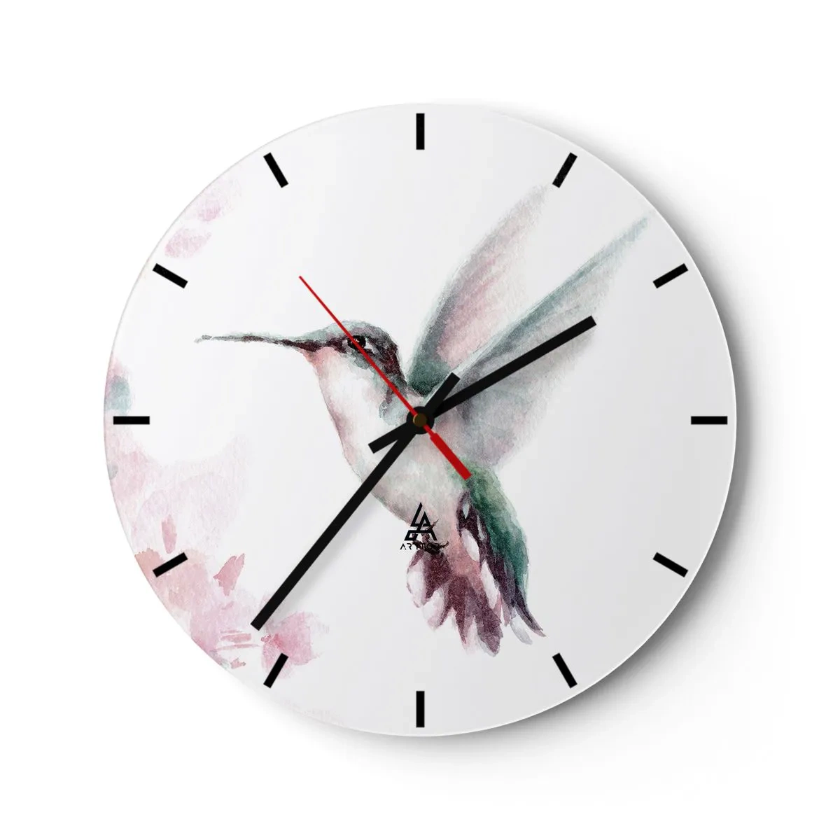 Horloge murale - Pendule murale - Immortalisé dans un battement - 40x40 cm