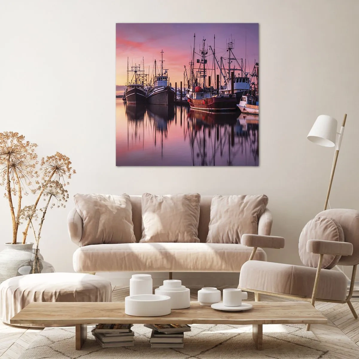 Impression sur toile - Image sur toile - Avant le jour suivant - 40x40 cm