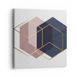 Impression sur toile - Image sur toile - Le pouvoir de la simplicité - 30x30 cm