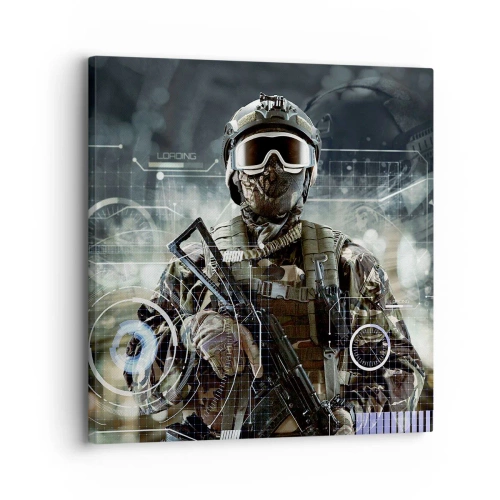 Impression sur toile - Image sur toile - Puissance sans limite - 30x30 cm