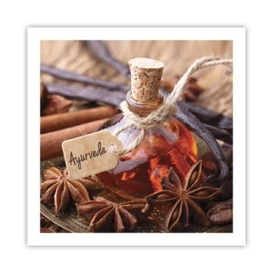 Affiche - Poster - Vers l'unité du corps et de l'esprit - 60x60 cm