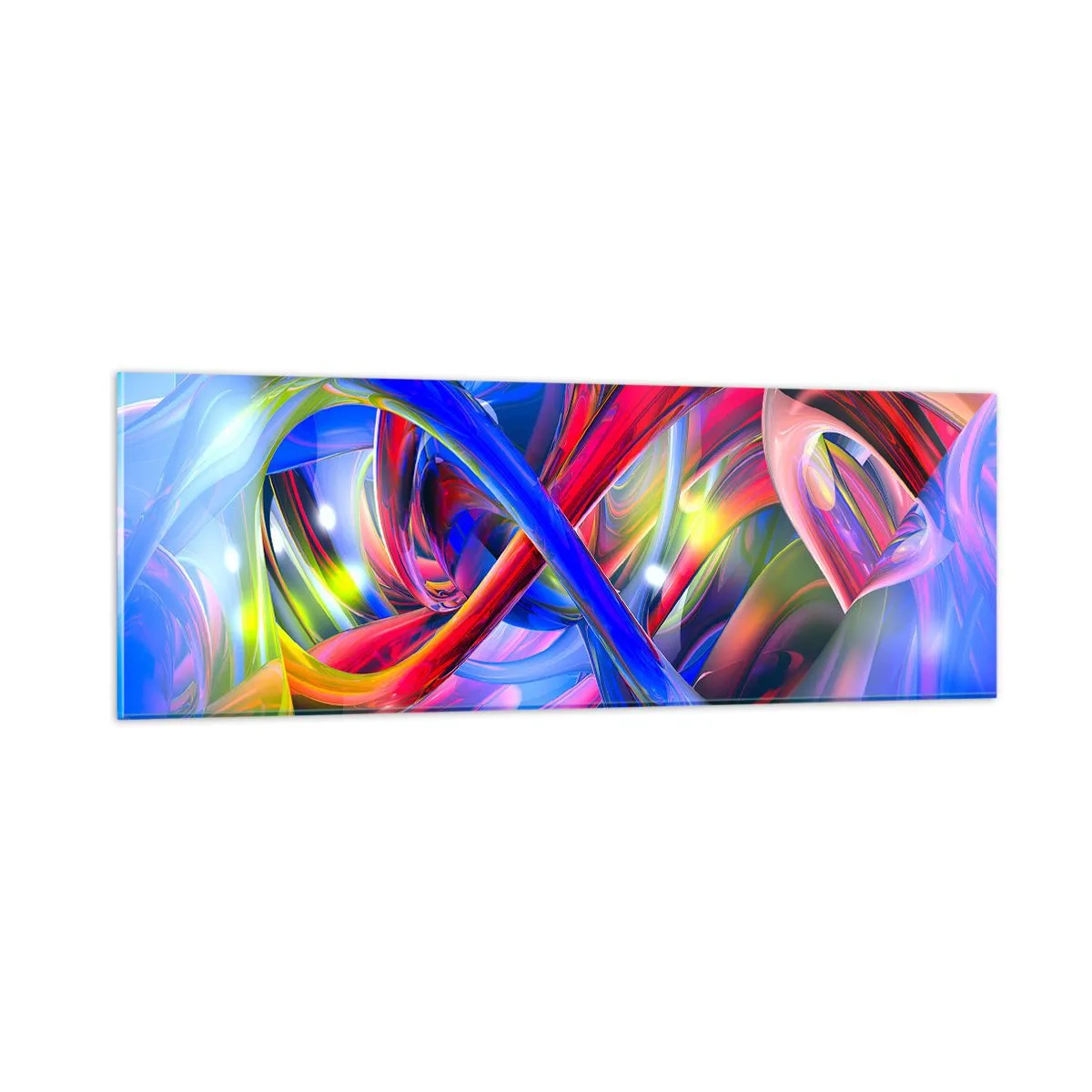 Impression sur verre - Image sur verre - La danse des nuances - 90x30 cm