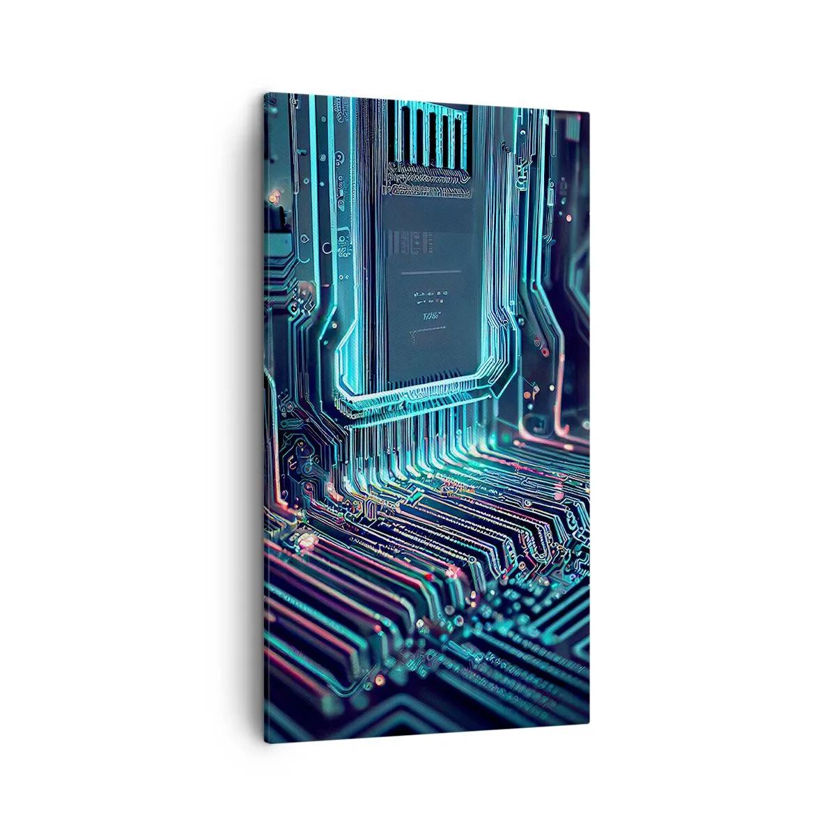 Impression sur toile - Image sur toile - Je pense comme ça… - 45x80 cm