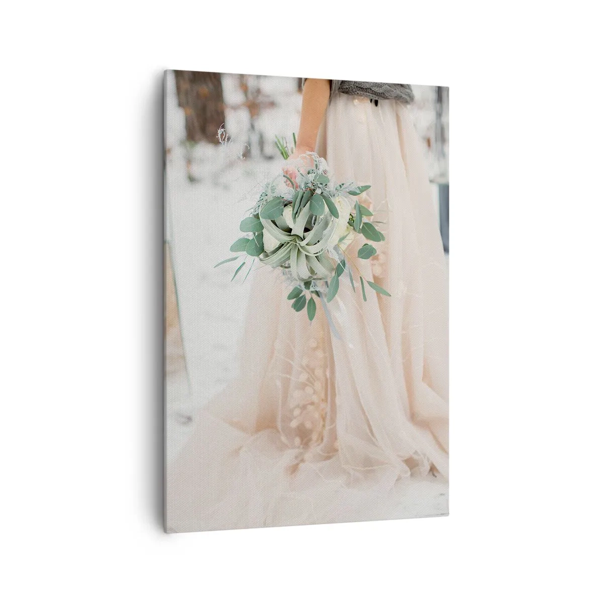 Impression sur toile - Image sur toile - Et il vécurent longtemps et heureux - 70x100 cm