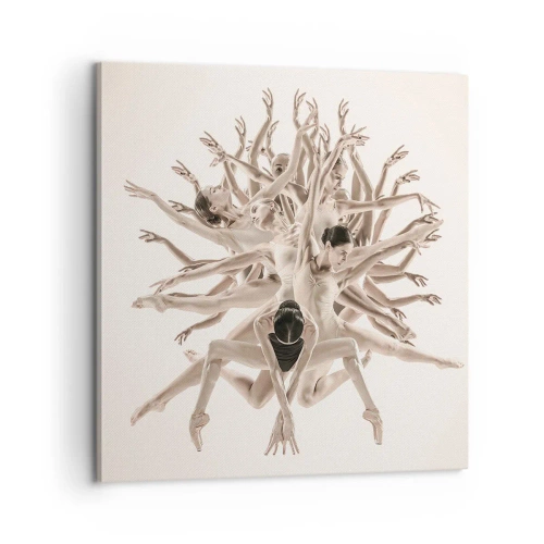 Impression sur toile - Image sur toile - S'épanouir en danse - 60x60 cm