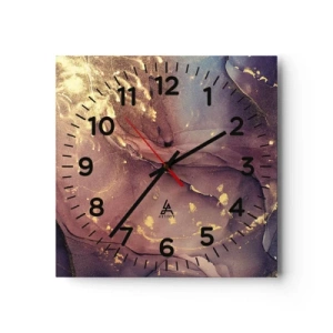 Horloge murale - Pendule murale - Matière et esprit - 30x30 cm