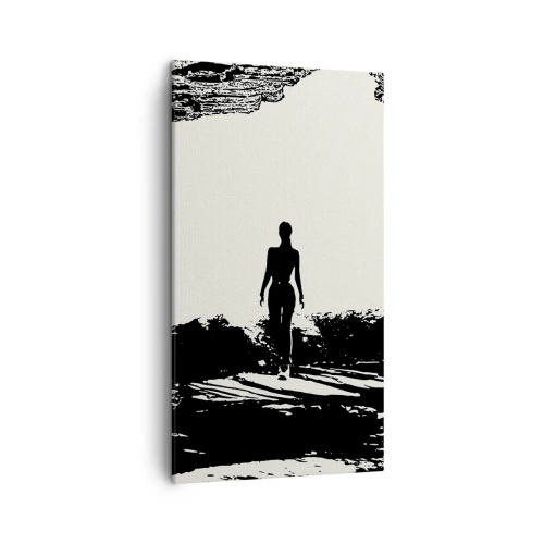 Impression sur toile - Image sur toile - Nouveau look - 45x80 cm