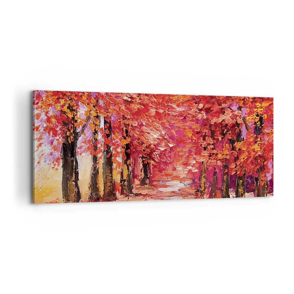Impression sur toile - Image sur toile - Impression d'automne - 100x40 cm