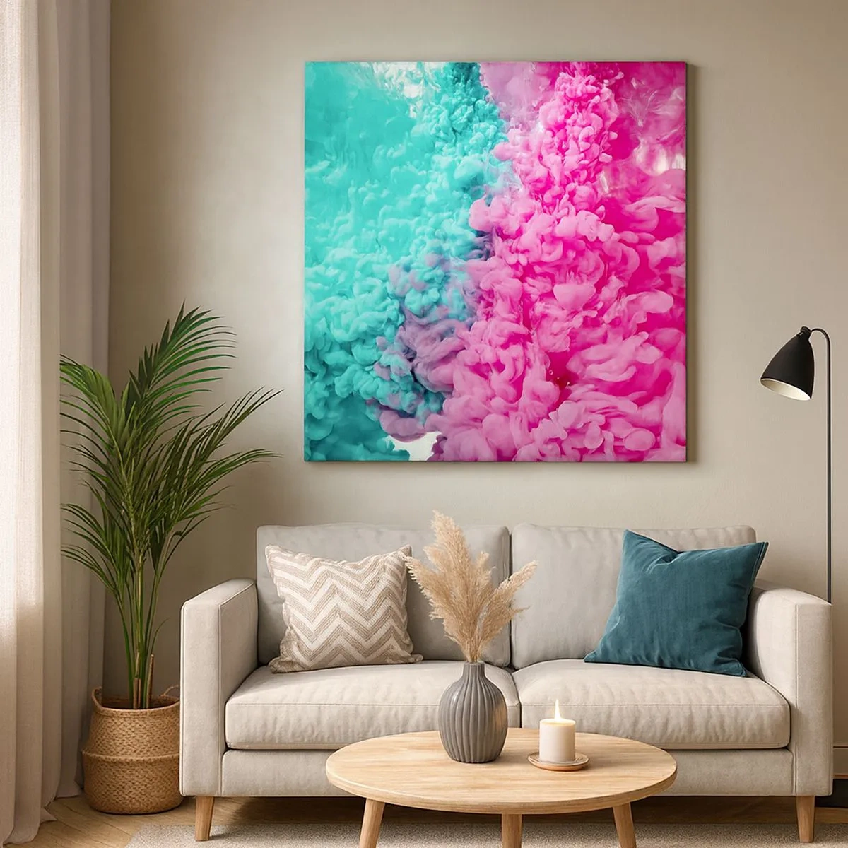 Impression sur toile - Image sur toile - Rencontre finale - 30x30 cm